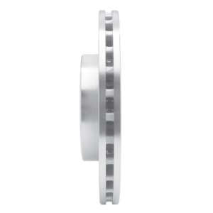 Mercedes-Benz E350 Brake Rotor (1) - Front Right - R1 Concepts - Drilled & Slotted - Silver - `03-`09